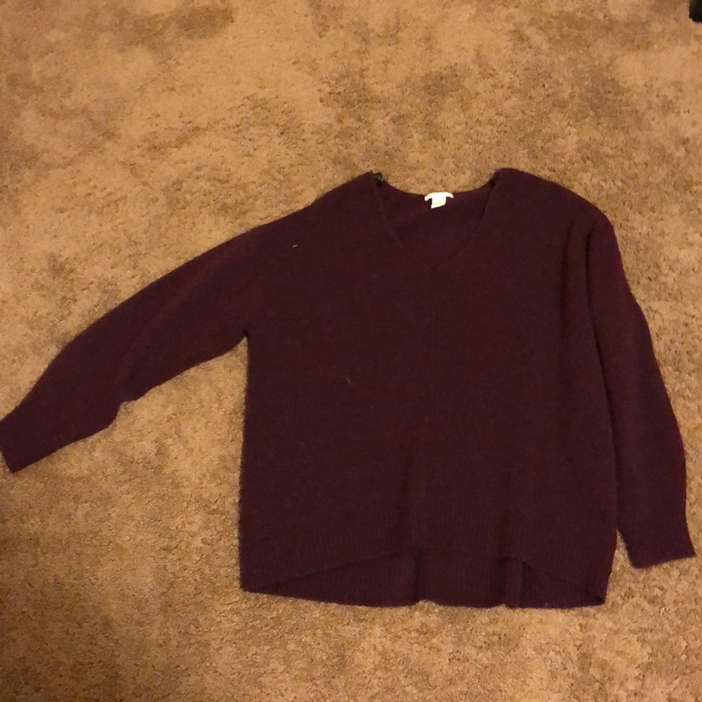 Maroon super soft sweater